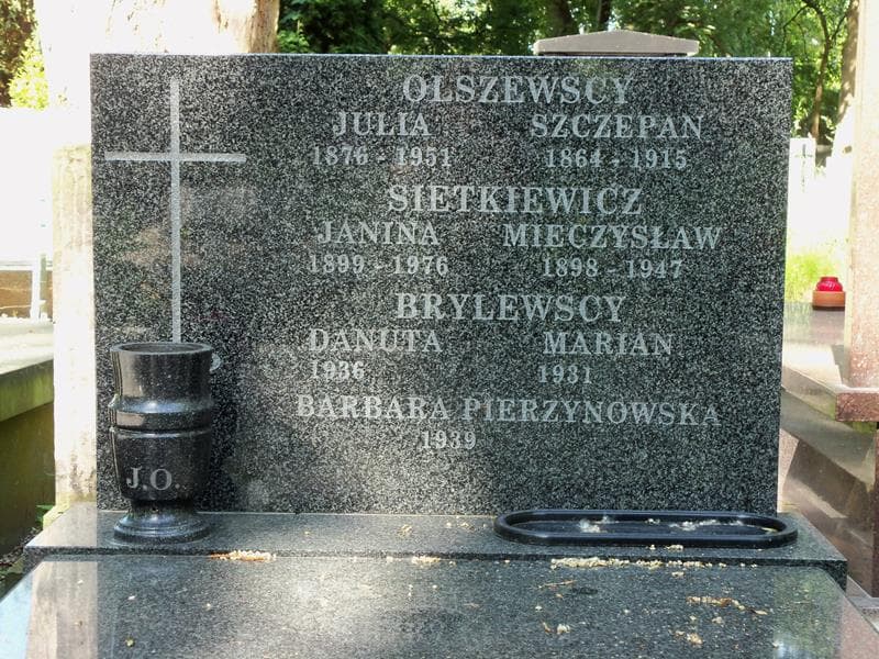 Zdjęcie grobu Brylewscy (2)
