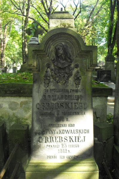 Zdjęcie grobu Marcelli Obrębski (2)