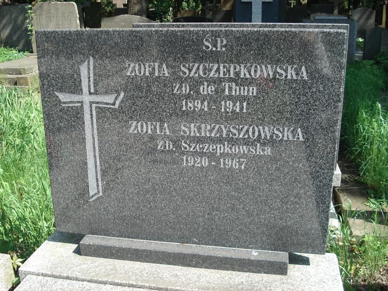 Zdjęcie grobu Zofia Szczepkowska (1)