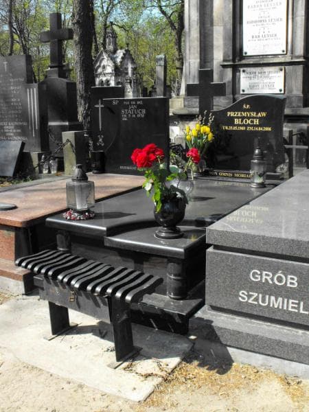 Zdjęcie grobu: Przemysław Bloch