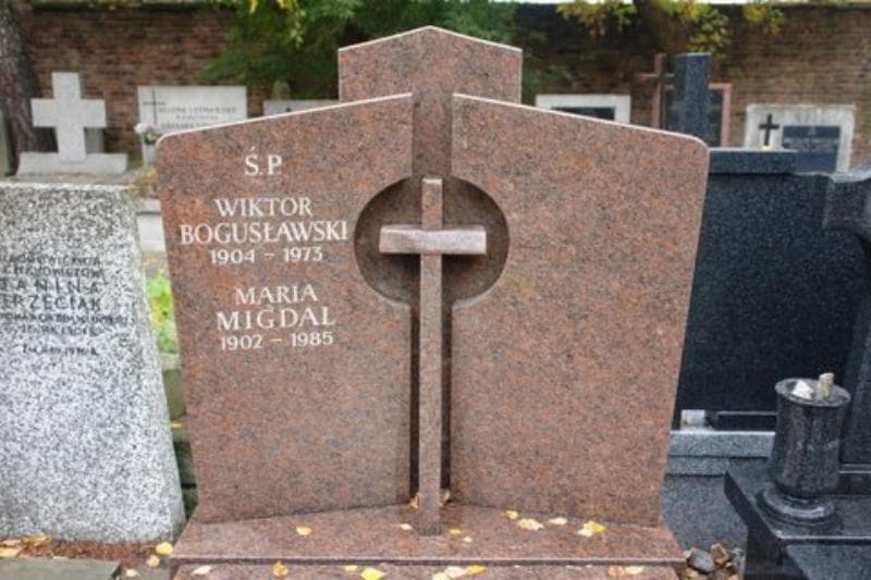 Zdjęcie grobu Wiktor Bogusławski (2)