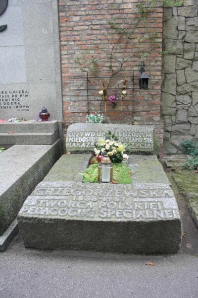 Zdjęcie grobu Maria Grzegorzewska (2)