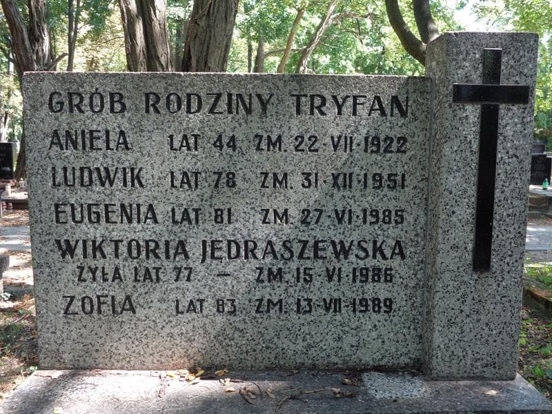 Zdjęcie grobu Aniela Tryfan (2)
