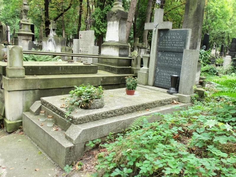 Zdjęcie grobu Aleksandra Cywińska (1)