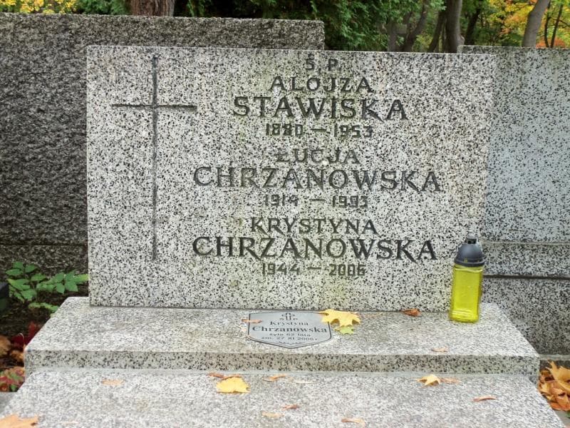 Zdjęcie grobu Krystyna Chrzanowska (2)