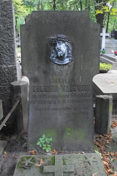 Zdjęcie grobu Leon Colonna - Walewski (2)