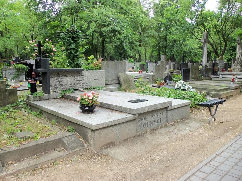 Zdjęcie grobu Klaudiusz Wolny (1)