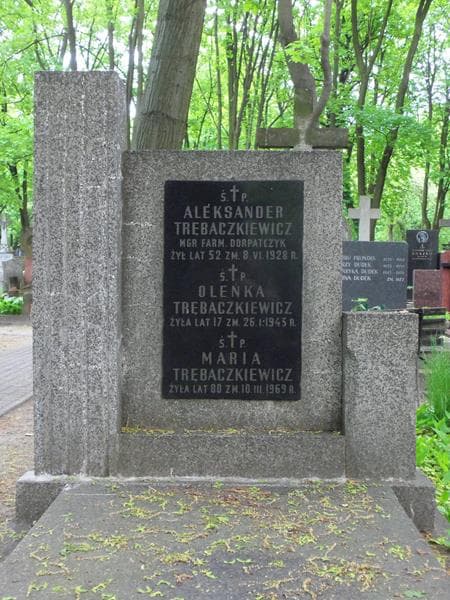 Zdjęcie grobu Oleńka Trębaczkiewicz (2)