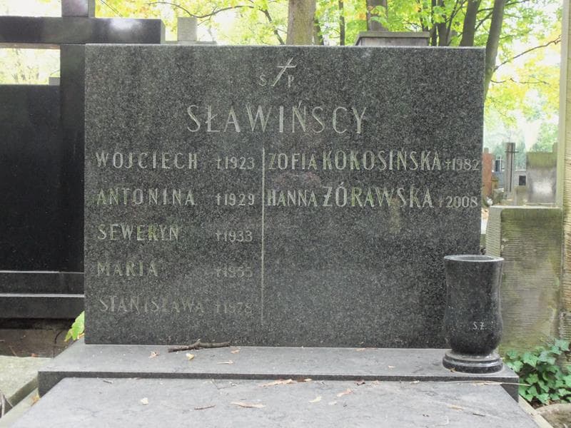 Zdjęcie grobu Stanisława Sławińska (2)
