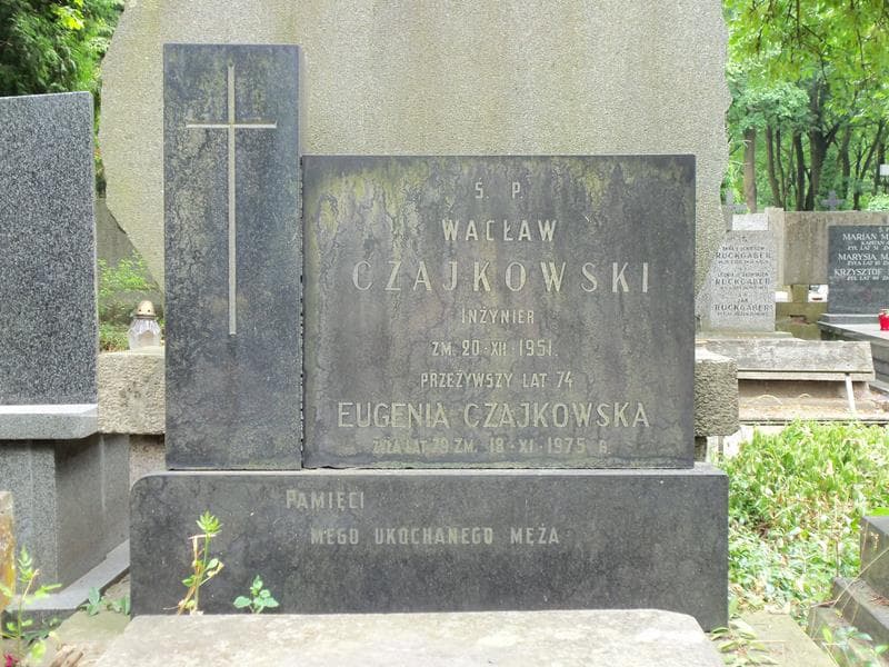 Zdjęcie grobu Wacław Czajkowski (2)