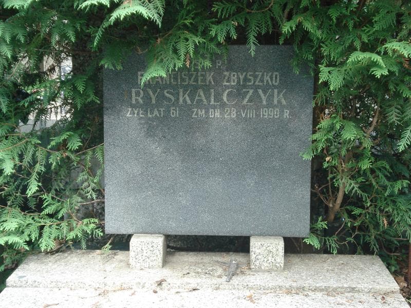 Zdjęcie grobu Franciszek Zbyszko Ryskalczyk (1)