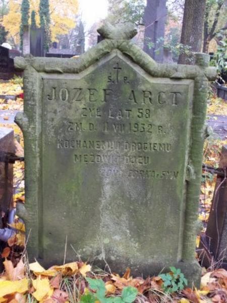 Zdjęcie grobu Józef Arct (1)