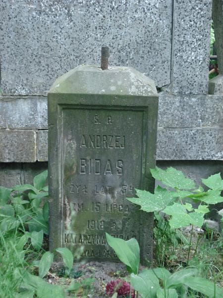 Zdjęcie grobu Andrzej Bidas (1)