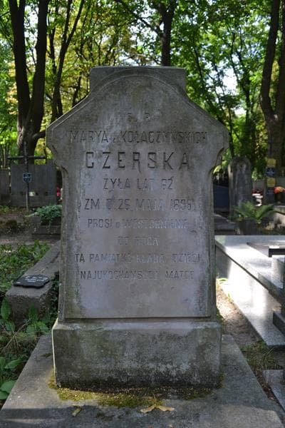 Zdjęcie grobu Marya Czerska (2)