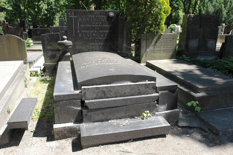 Zdjęcie grobu Kazimiera Braziewicz-Oszkiel (1)