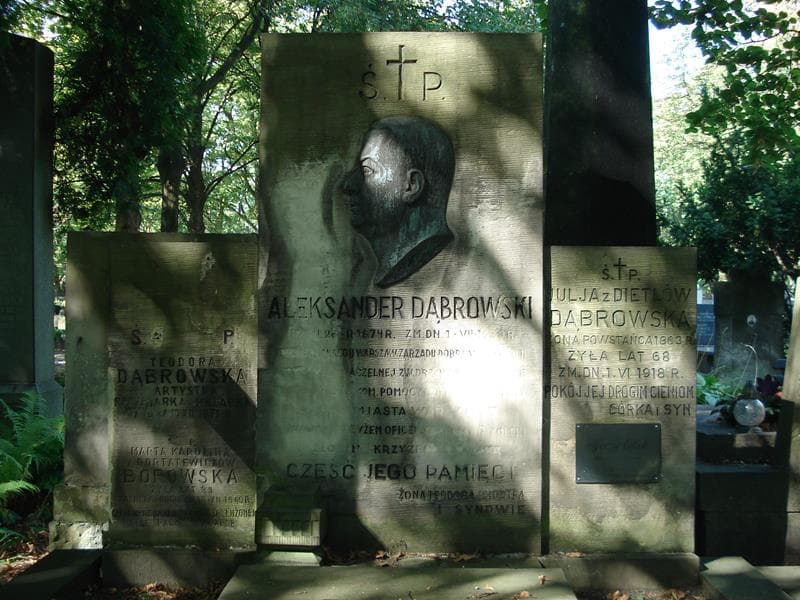 Zdjęcie grobu Julja Dąbrowska (2)