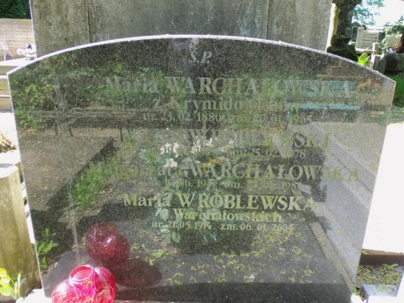 Zdjęcie grobu Maria Wróblewska (2)