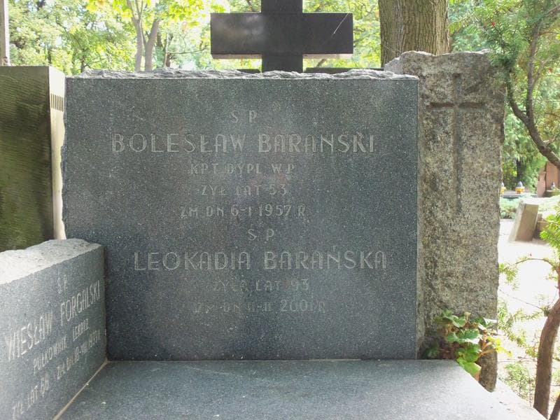 Zdjęcie grobu Leokadia Barańska (2)