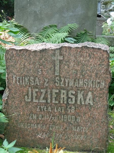 Zdjęcie grobu Feliksa Jezierska (2)