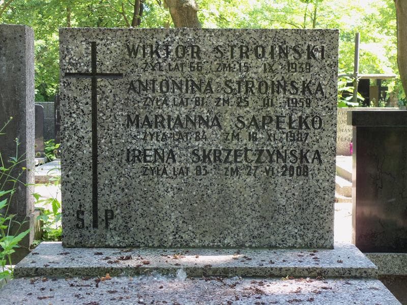 Zdjęcie grobu Antonina Stroińska (2)