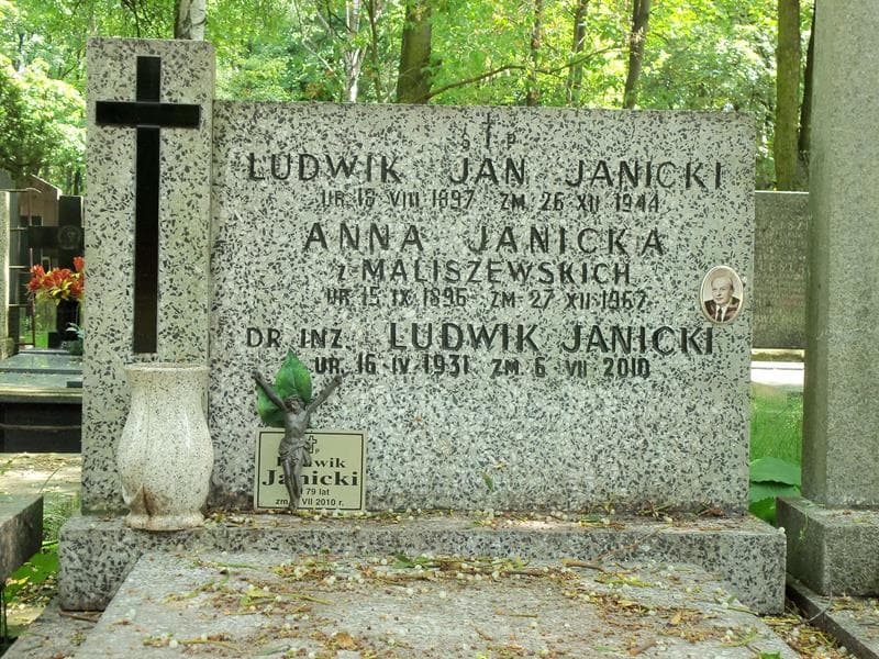 Zdjęcie grobu Ludwik Janicki (2)