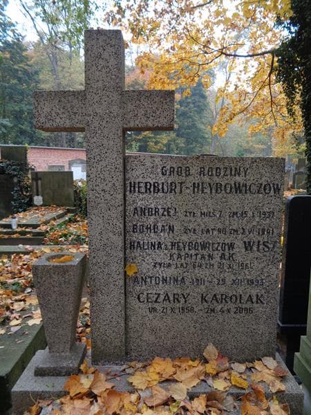Zdjęcie grobu Bohdan Herbut-Heybowicz (2)