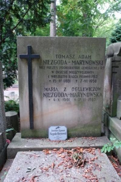 Zdjęcie grobu Maria Niezgoda-Marynowska (2)