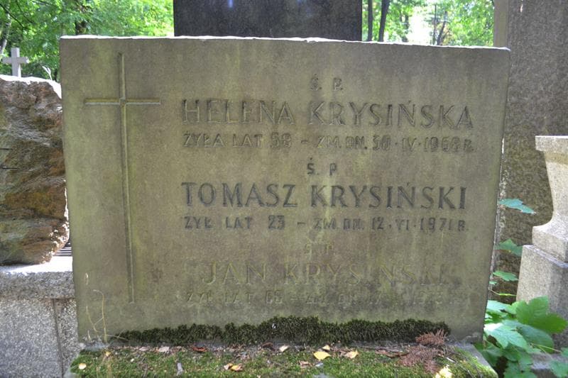 Zdjęcie grobu Jan Krysiński (2)