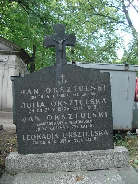 Zdjęcie grobu Jan Oksztulski (2)