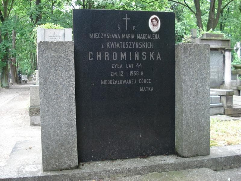 Zdjęcie grobu Mieczysława Maria Chromińska (2)