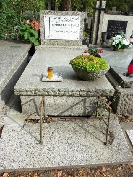 Zdjęcie grobu: Henryka Paszkiewicz