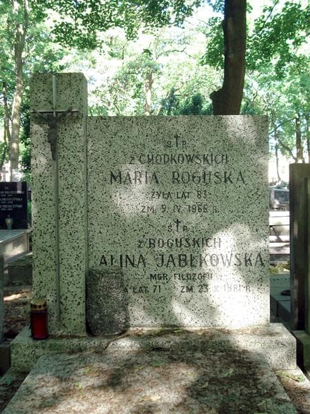Zdjęcie grobu Alina Jabłkowska (1)