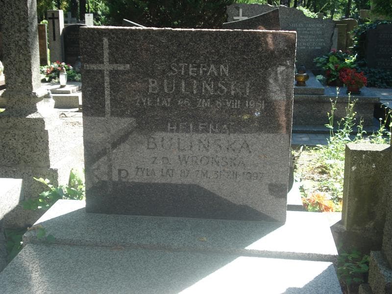 Zdjęcie grobu Helena Bulińska (2)
