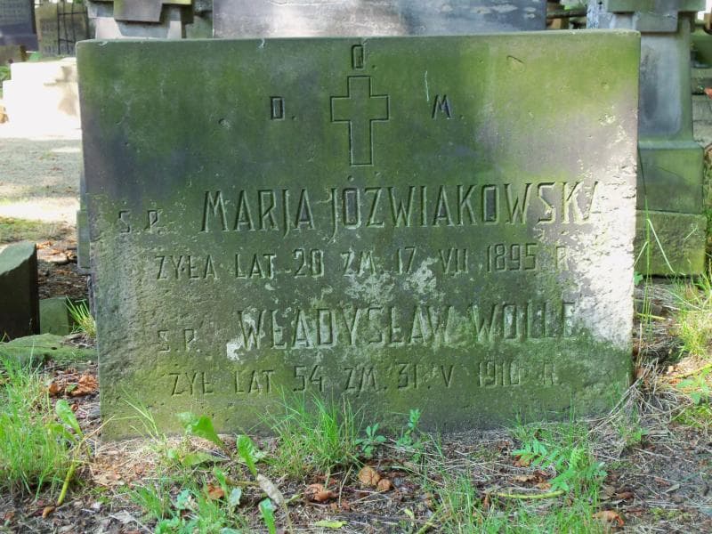 Zdjęcie grobu Władysława Wolle (2)