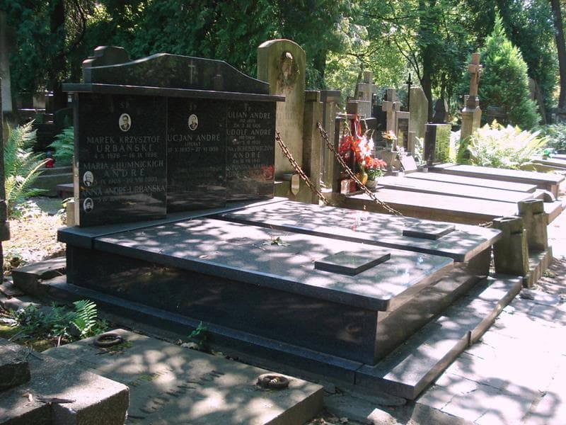 Zdjęcie grobu: Lucjan Andre'