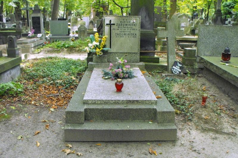 Zdjęcie grobu: Marian Zadumiński
