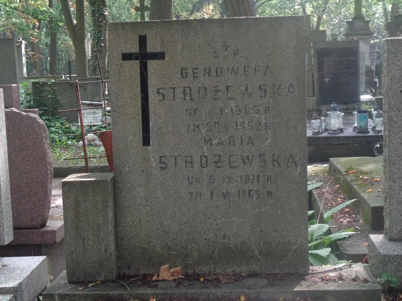 Zdjęcie grobu Genowefa Stróżewska (2)