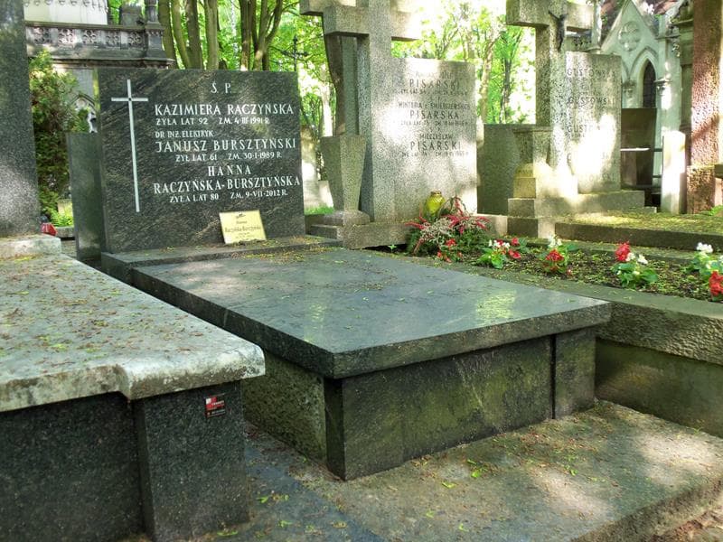 Zdjęcie grobu Janusz Bursztyński (1)