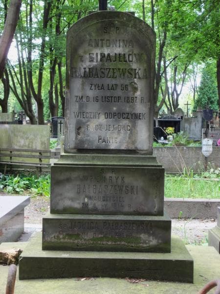 Zdjęcie grobu Antonina Bałbaszewska (2)