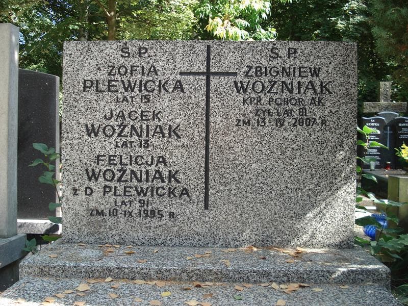 Zdjęcie grobu Zofia Plewicka (2)
