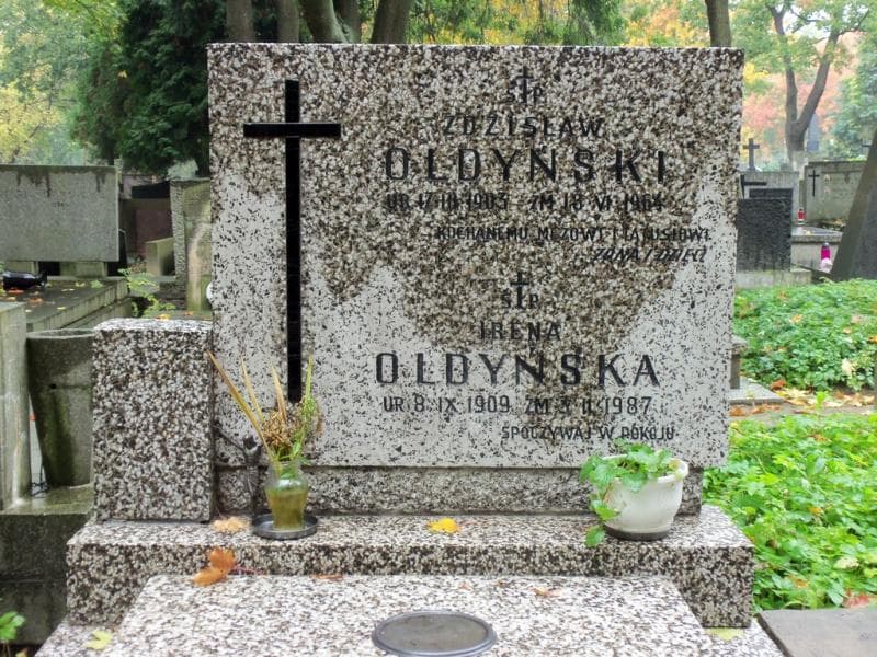 Zdjęcie grobu Irena Oldyńska (2)