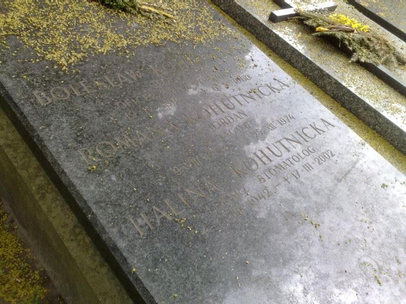 Zdjęcie grobu Romana Kohutnicka (2)