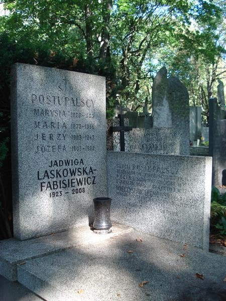 Zdjęcie grobu Jadwiga Laskowska-Fabisiewicz (2)