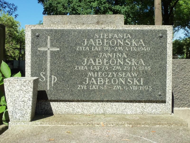 Zdjęcie grobu Stefania Jabłońska (2)