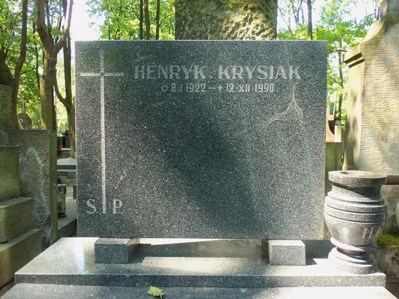 Zdjęcie grobu Henryk Krysiak (2)