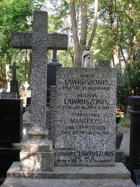 Zdjęcie grobu Stanisława Manterys (2)