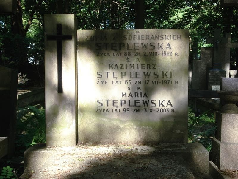 Zdjęcie grobu Maria Stęplewska (1)