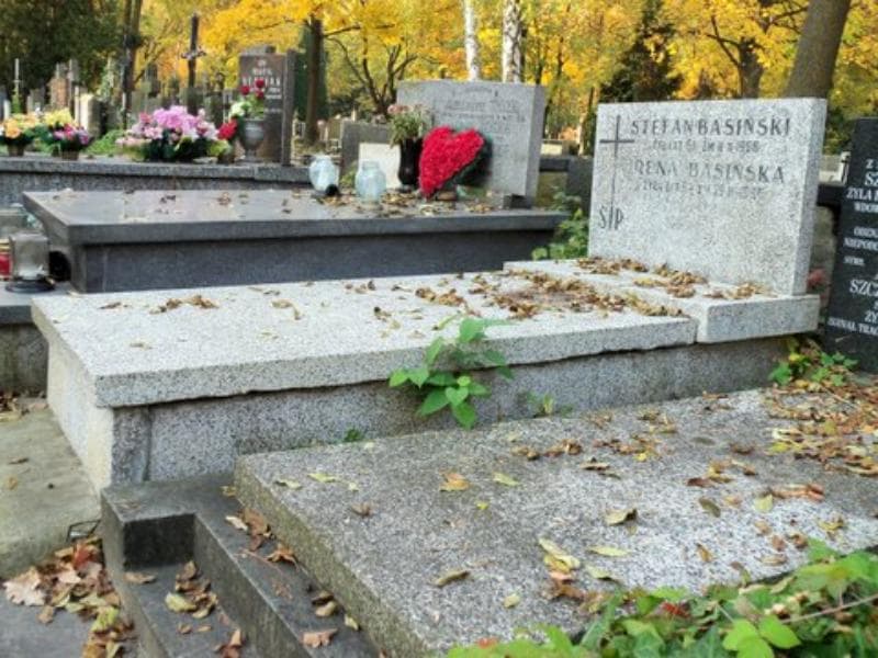 Zdjęcie grobu Irena Basińska (1)