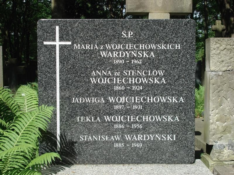 Zdjęcie grobu Maria Wardyńska (2)