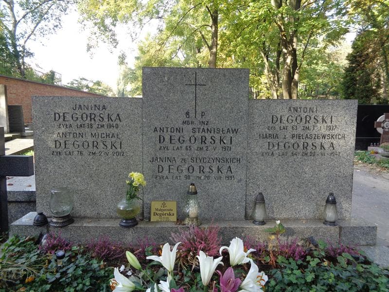 Zdjęcie grobu Janina Degórska (2)